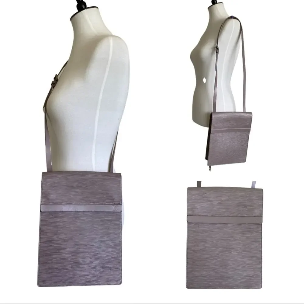 Louis Vuitton Vintage Lavender Epi Crossbody Ramatuelle